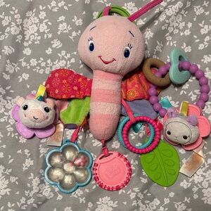 Pink and Multicolor Baby Activity Toy